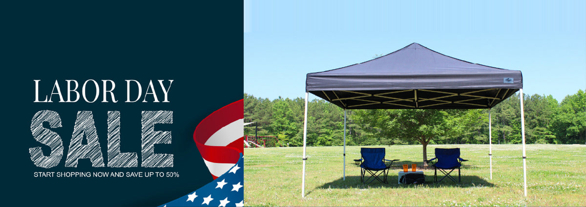 King Canopy Labor Day Sale - start shopping now and save up to 50%