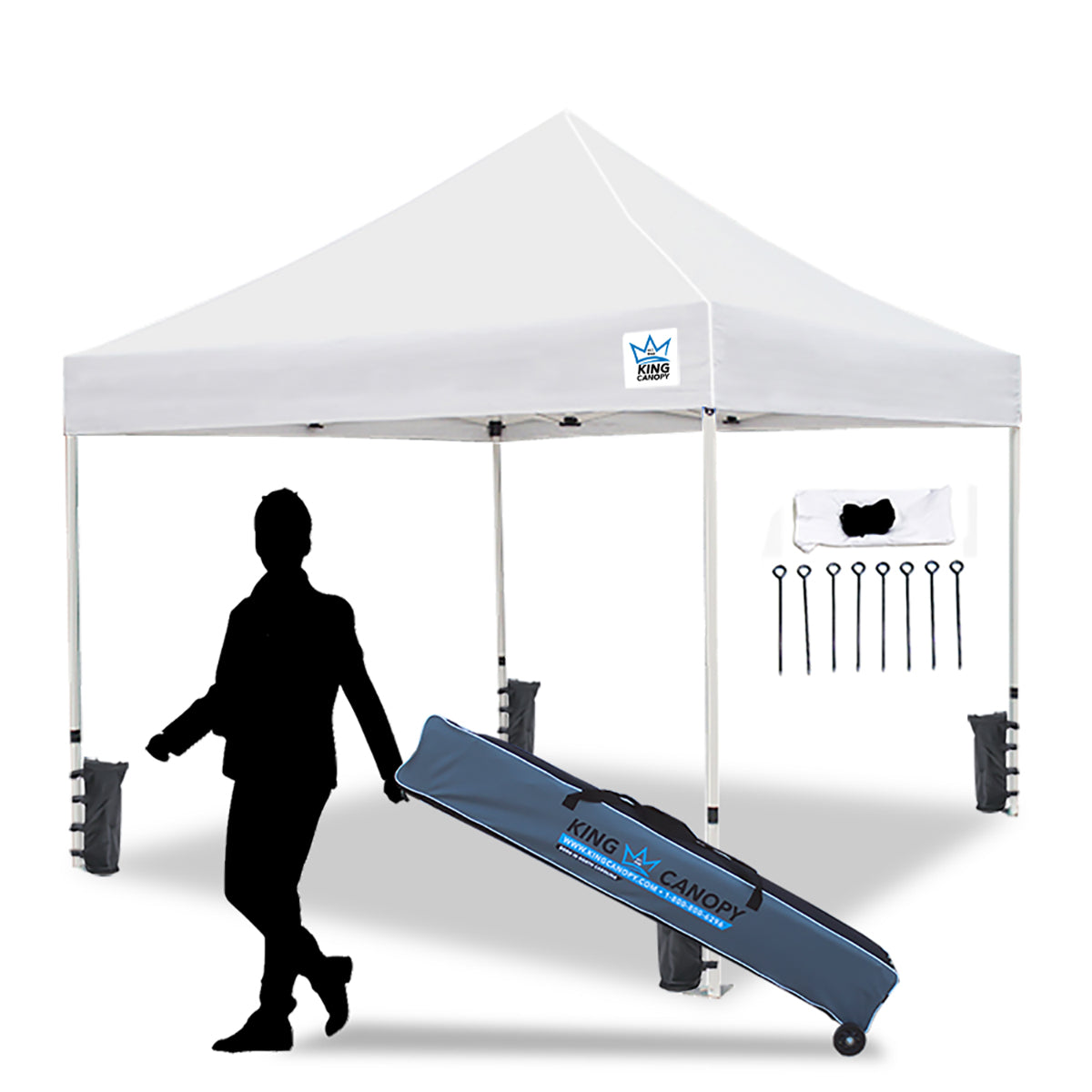 Ares 10x10 Instant Pop Up Tent Bundle