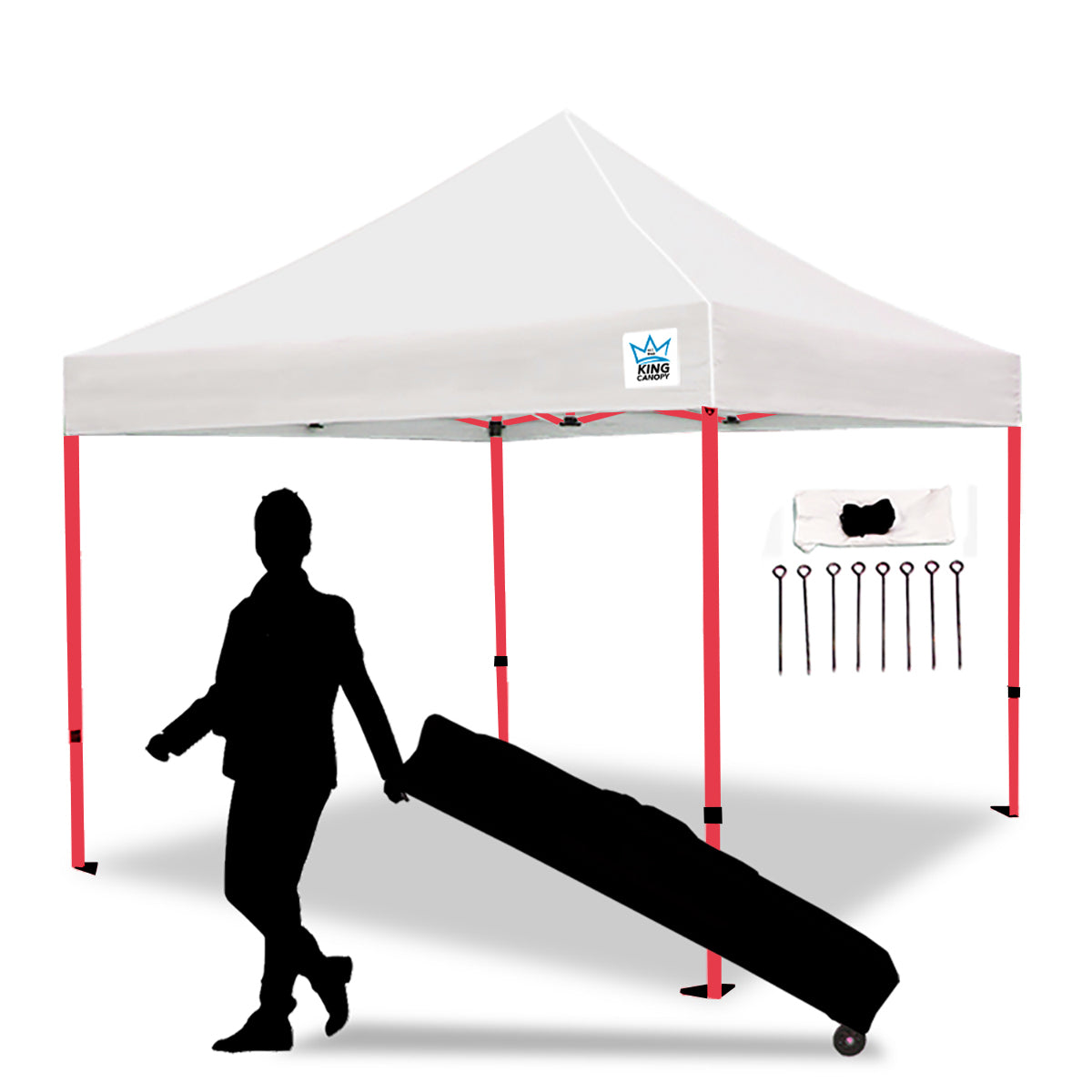 Athena Heavy Duty Aluminum Instant Pop Up Tent