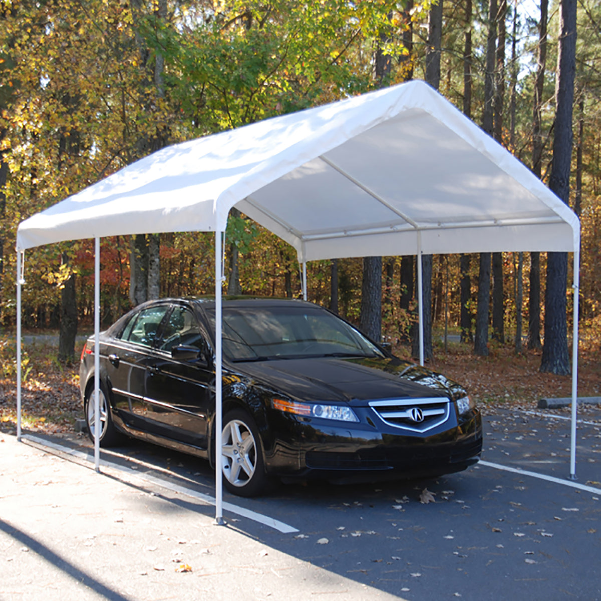 Universal 6 Leg 10X13 Canopy w/ WHITE Cover
