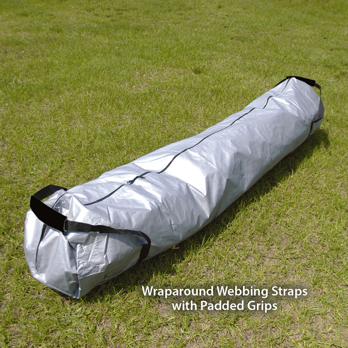 80 inch Canopy Bag Silver w/Handles
