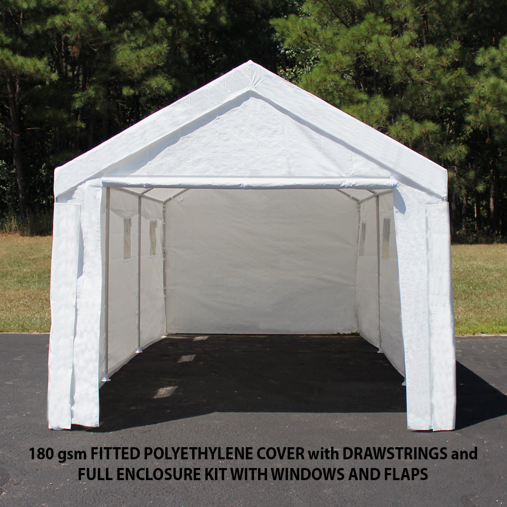 True 10 ft x 20 ft Universal Enclosed Canopy