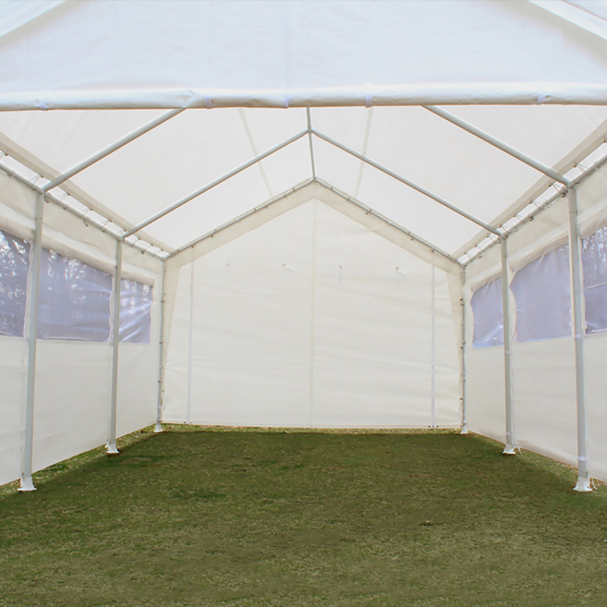 20 ft x 20 ft Sidewall Kit w/ Flaps and Bug Screen Windows For Expandable Canopy