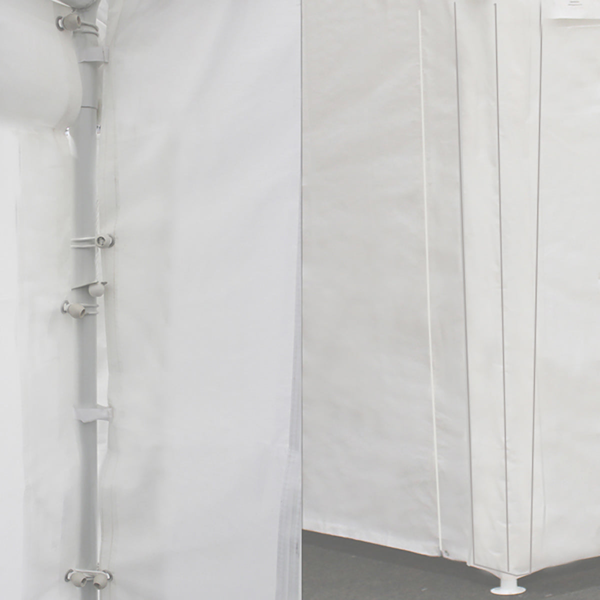 20 ft x 20 ft Sidewall Kit w/ Bugscreen Windows for Event Tent