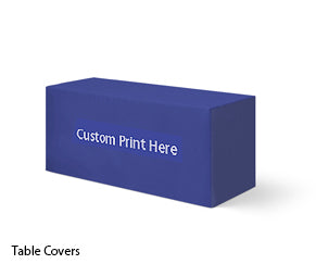 Custom printed table cover
