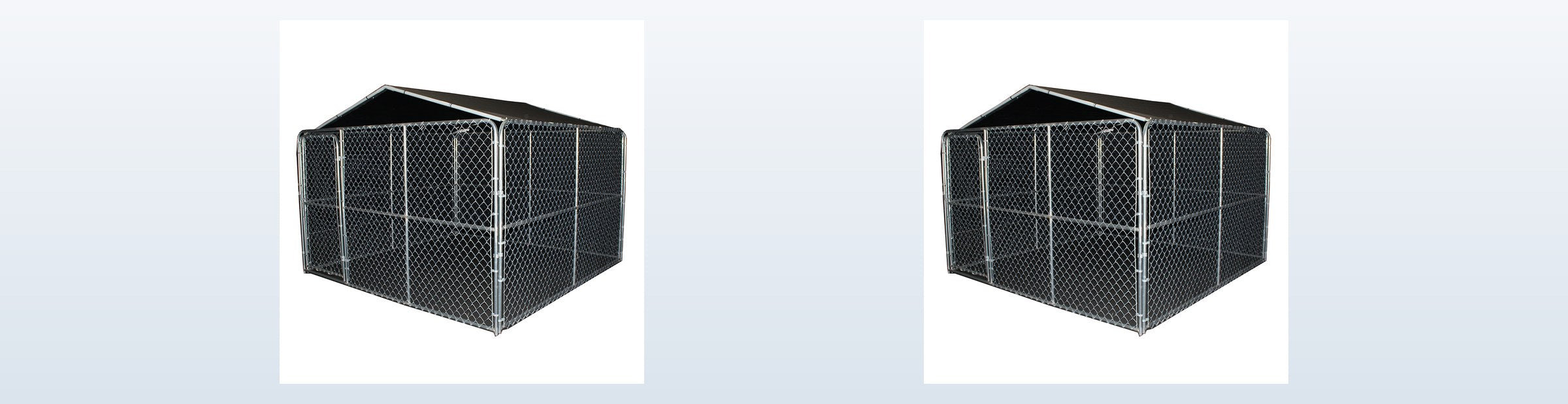 Dog kennel covers