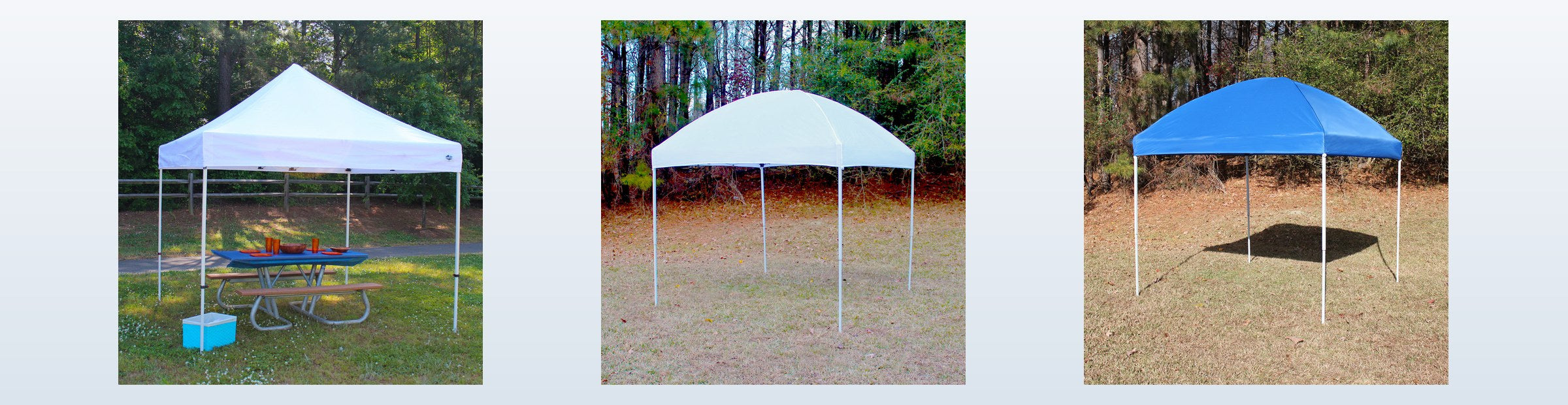 King Canopy instant pop up tents outdoors