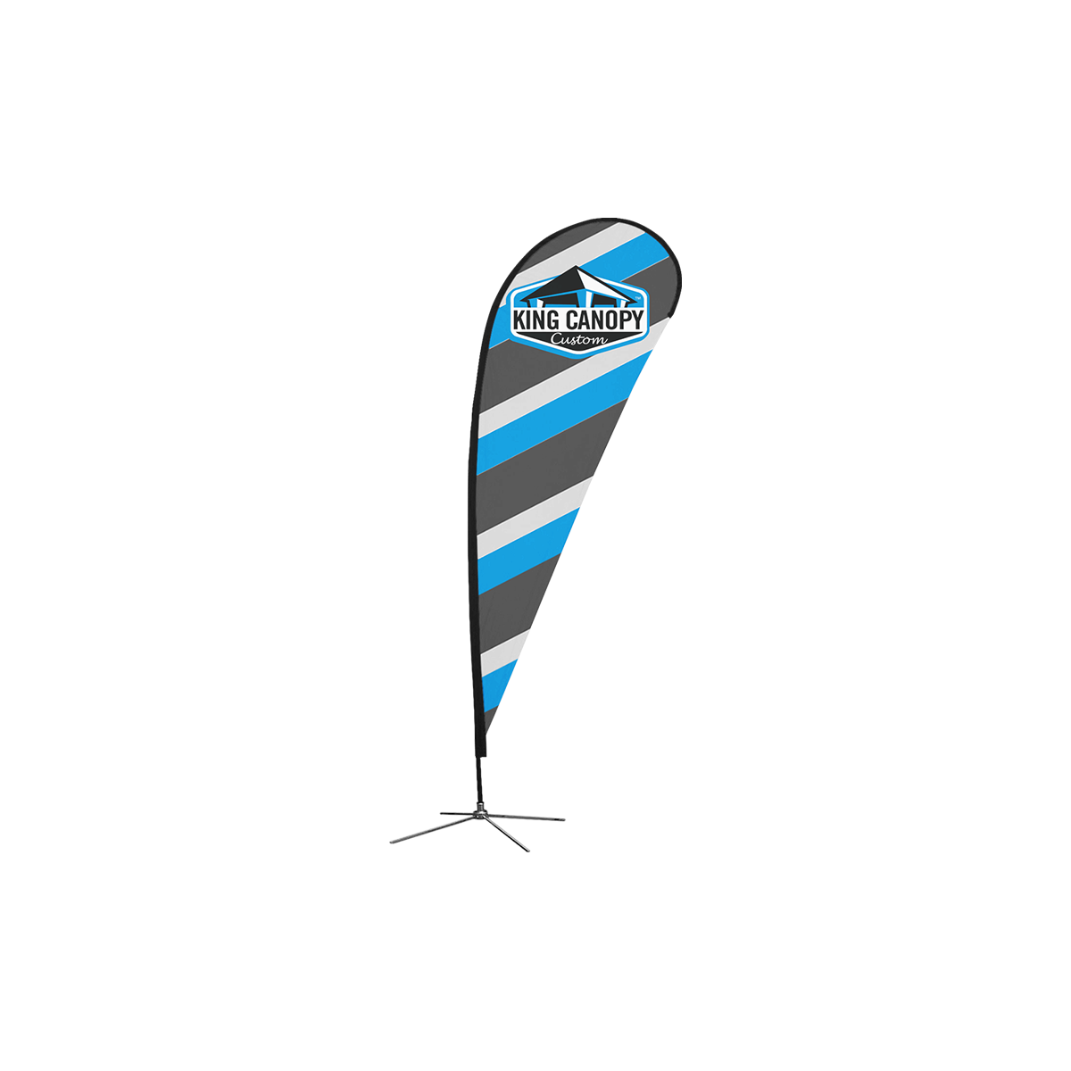 Double Sided Teardrop Flag 9 ft
