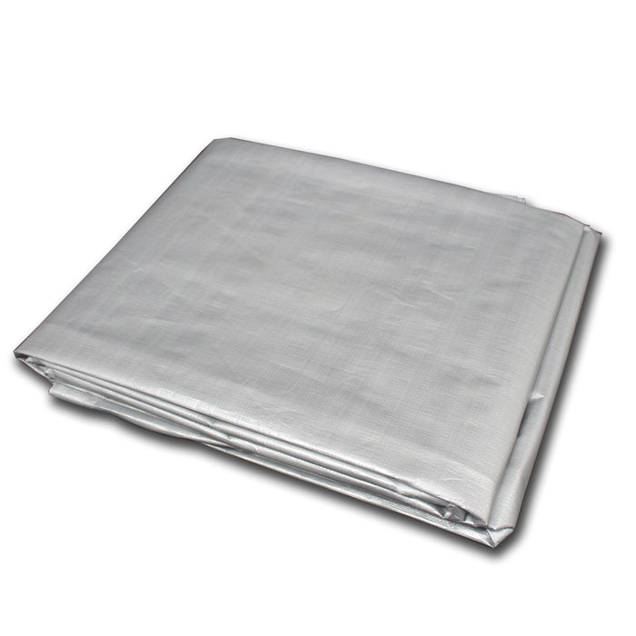 REFURBISHED Silver Black Dog Kennel Cover