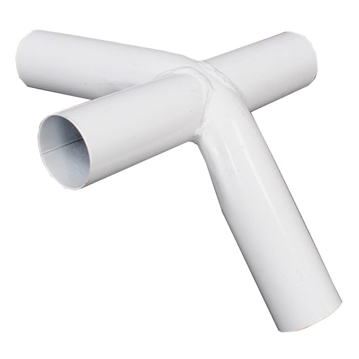 4-Way 2 inch Fitting - White Powder Coated