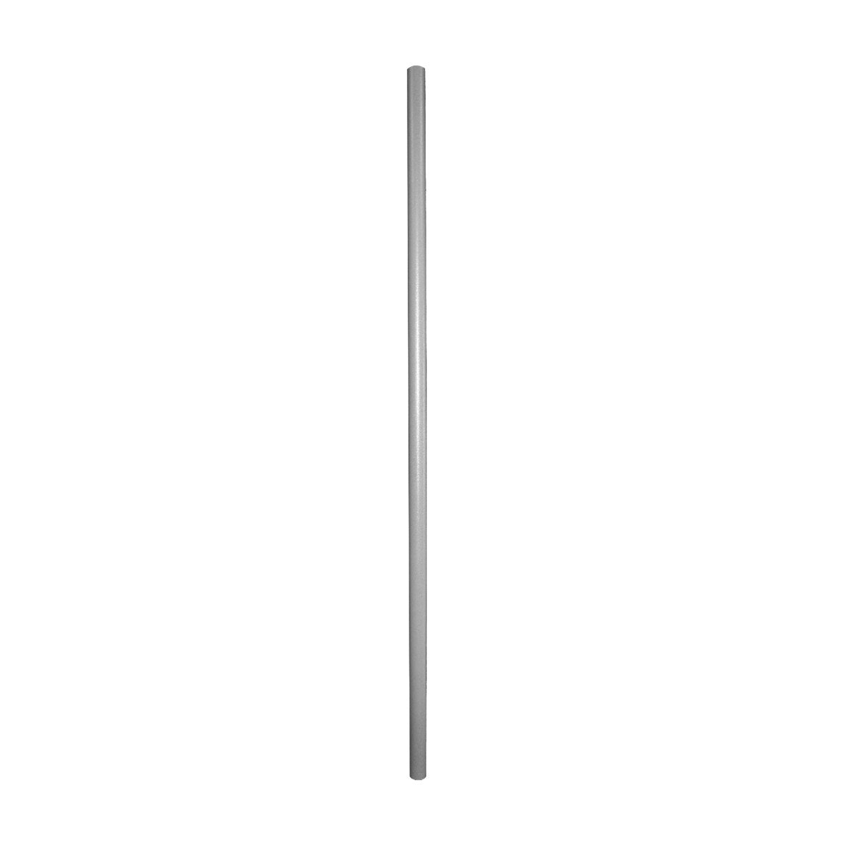 77.5 inch x 1.9 inch Pipe - Silver Hammertone