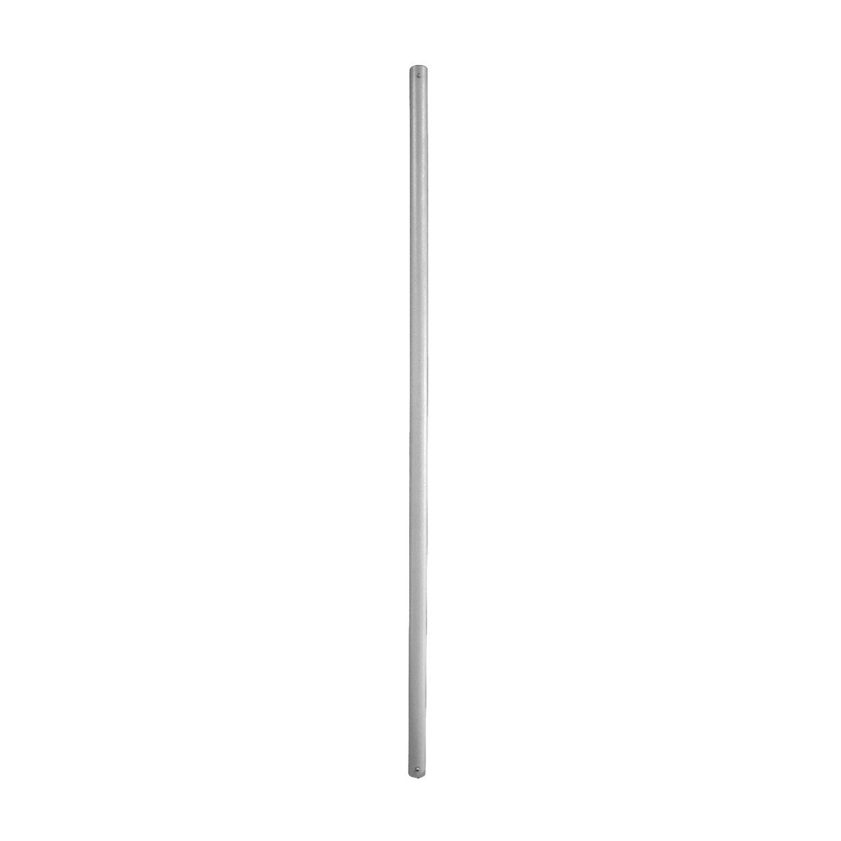 77.5 inch x 1.9 inch Silver Hammer Tone Pipe with Button Holes