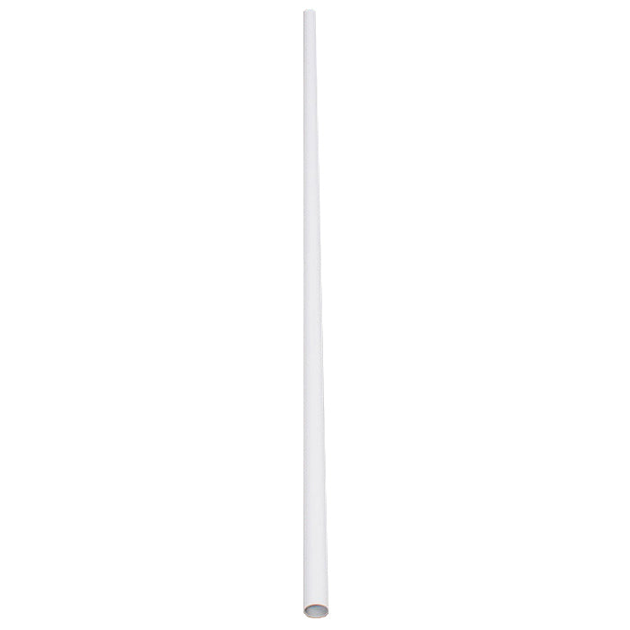77.5 inch x 1.5 inch Pipe - White Powder Coated