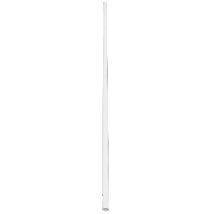 78 inch x 1.315 inch Swedge Pipe - White Powder Coated