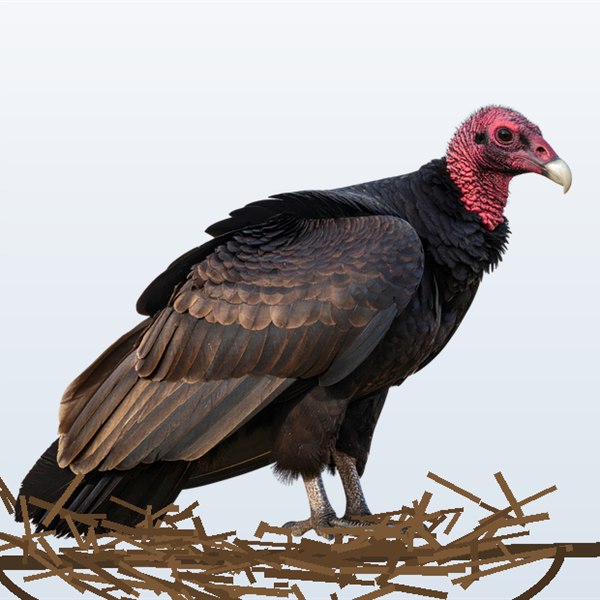 The Buzzards Nest buzzard mascot