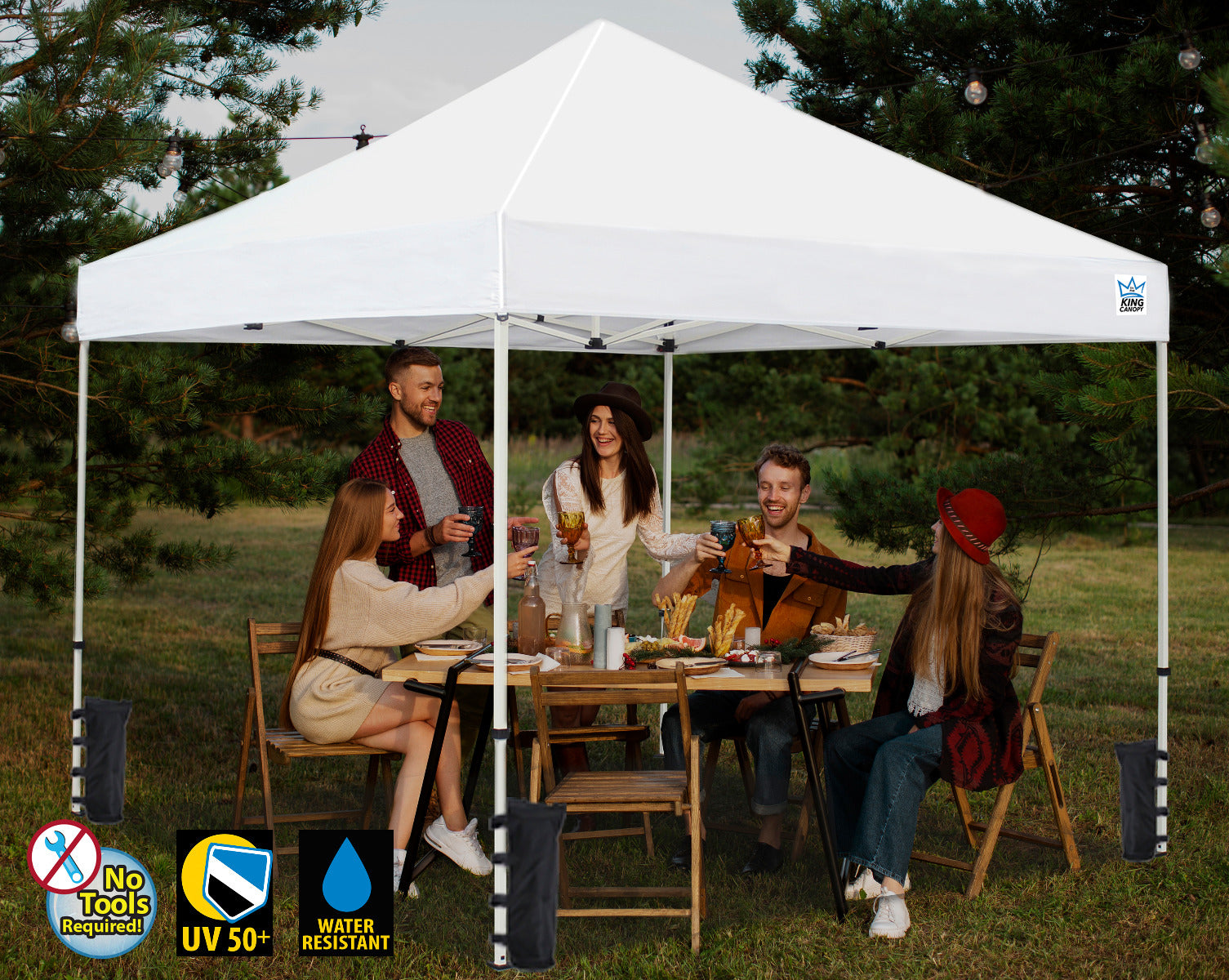 Ares 10x10 Instant Pop Up Tent Bundle