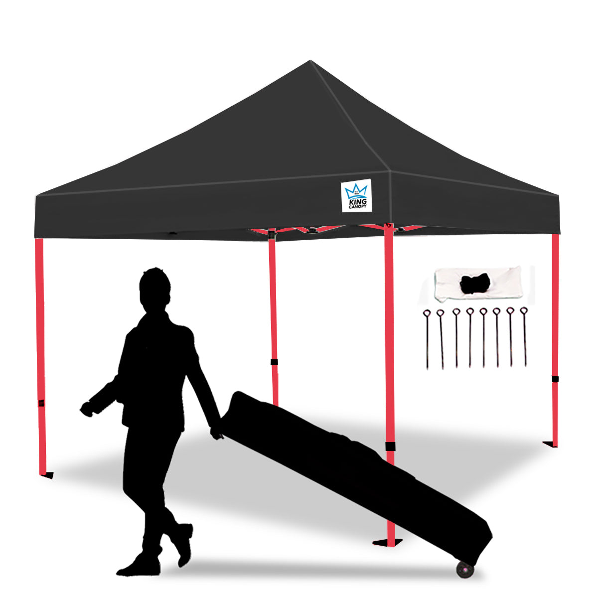 Athena Heavy Duty Aluminum Instant Pop Up Tent