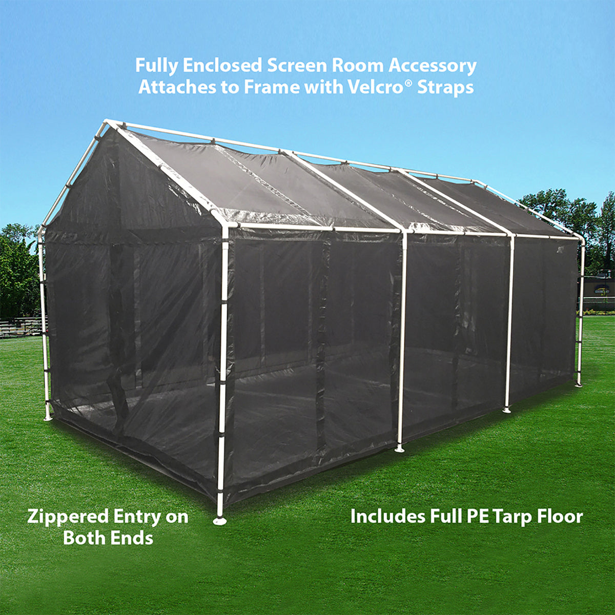 10 ft x 20 ft Canopy Screen Room