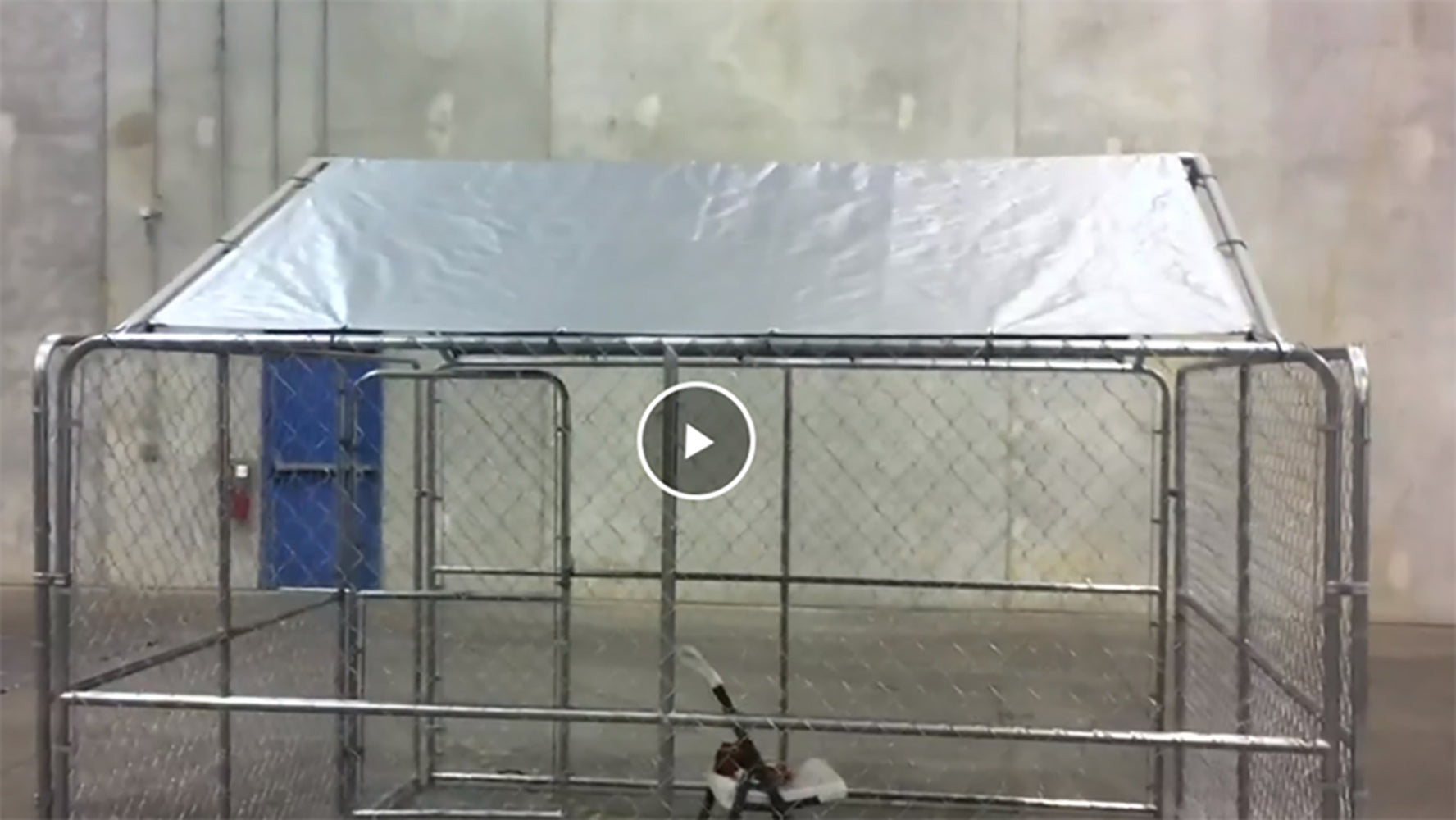 10 ft x 10 ft Dog Kennel Cover | Refurbished R2