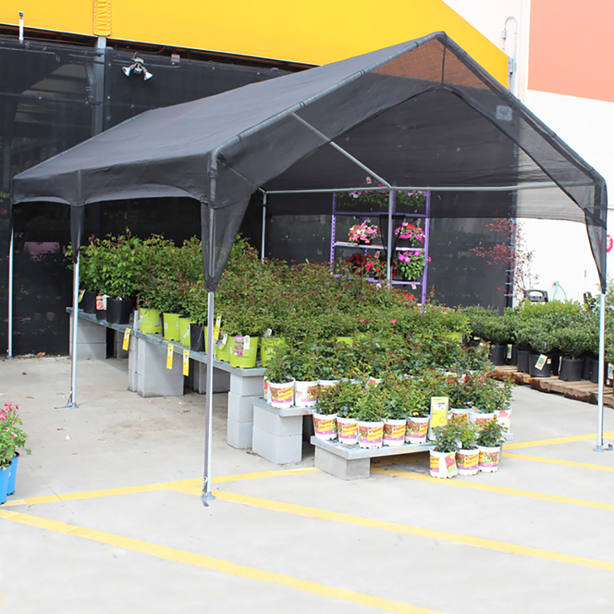 10 ft x 20 ft Garden Shade Canopy