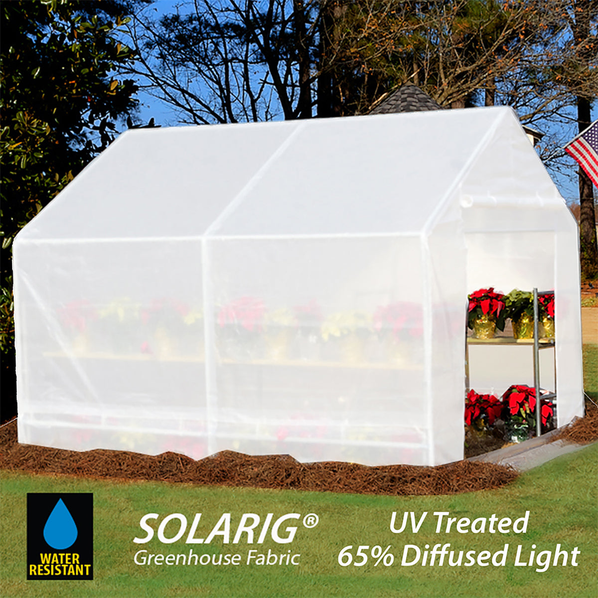 10 ft x 10 ft Greenhouse Kit