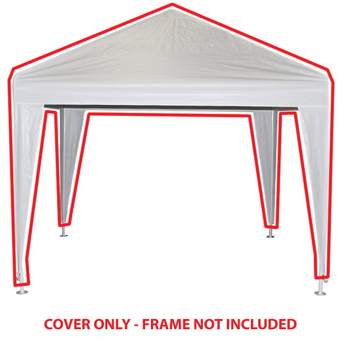 Garden Party Rain Cover 13 ft - White FR6