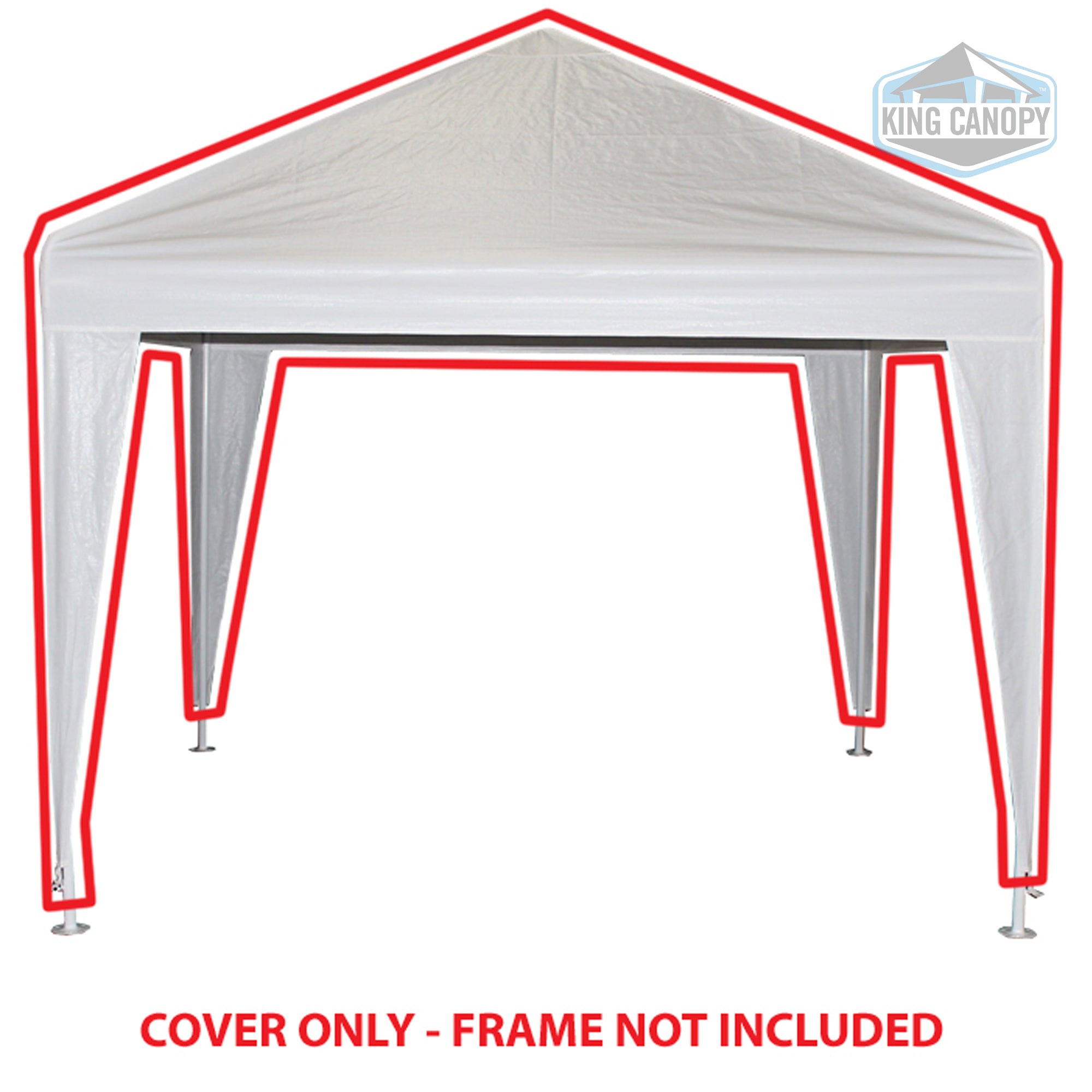 Garden Party Rain Cover 13 ft - White FR6