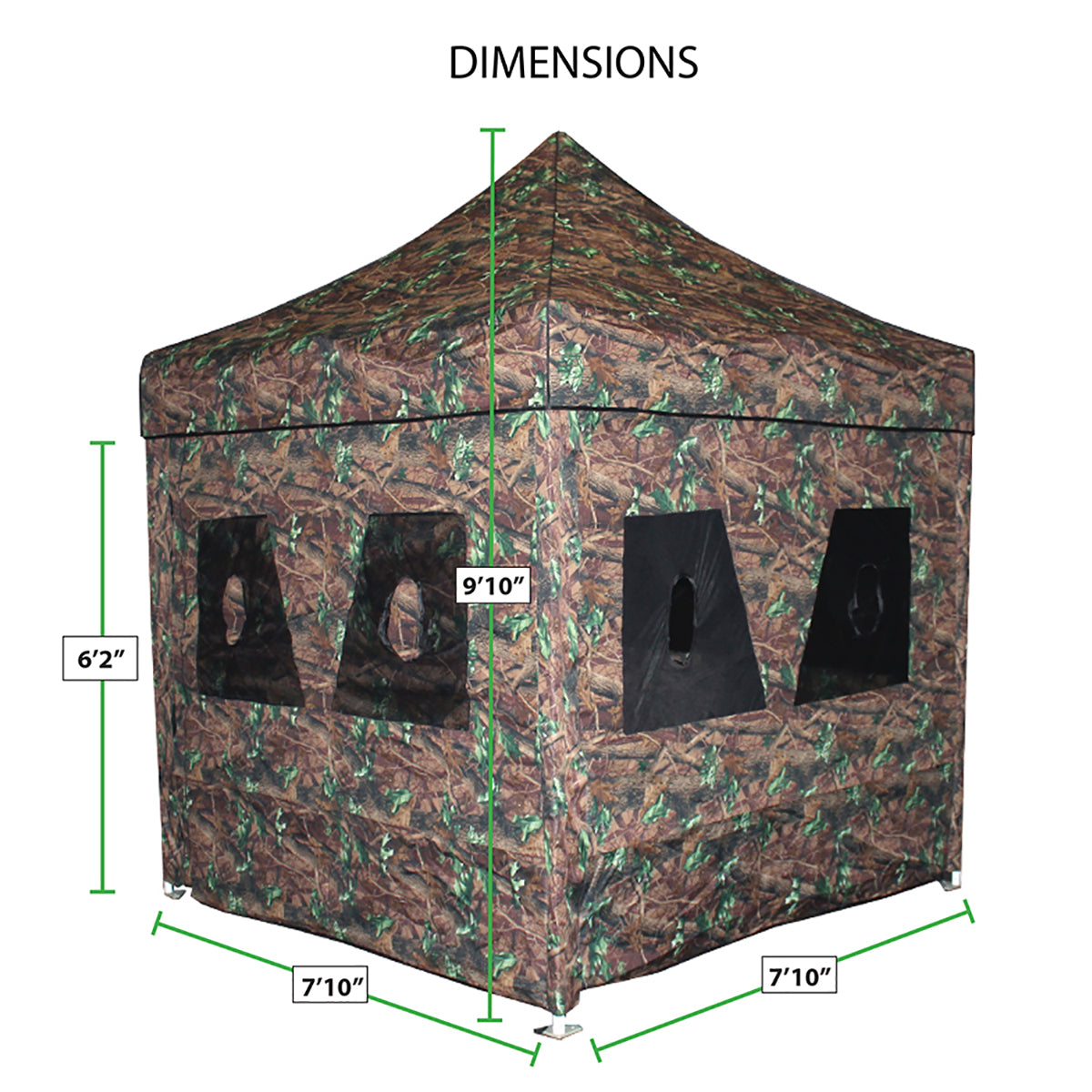 2 In 1 Hunting Blind & Instant Pop Up Tent
