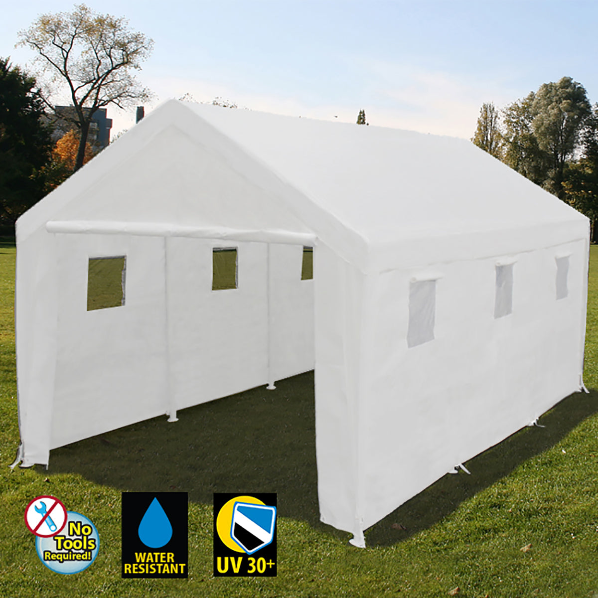 HERCULES 10X20 Enclosed Canopy