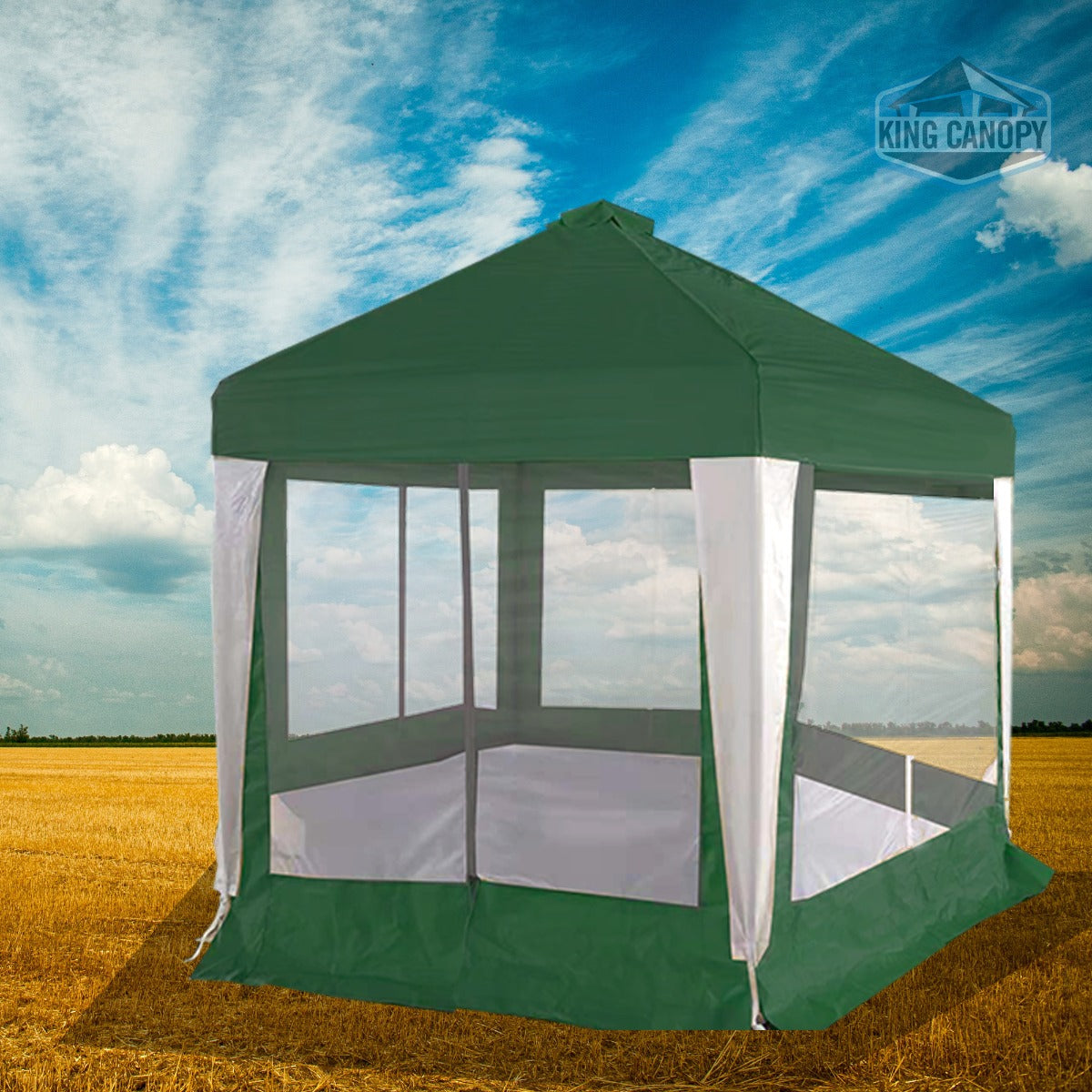 Hexagon Canopy 13 ft X 13 ft