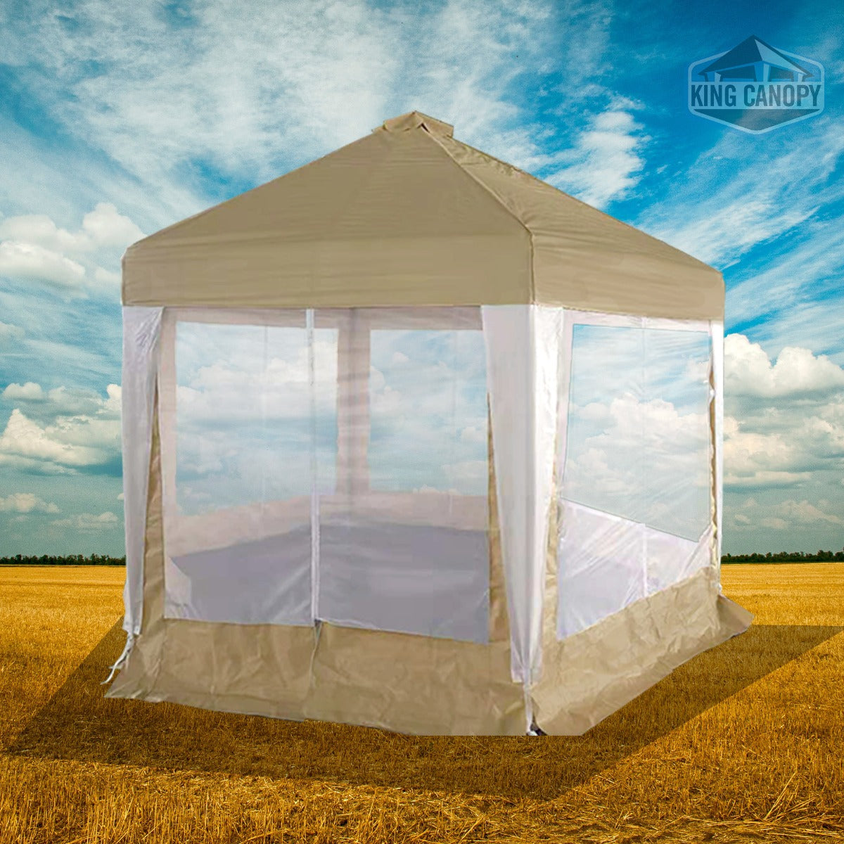 Hexagon Canopy 13 ft X 13 ft