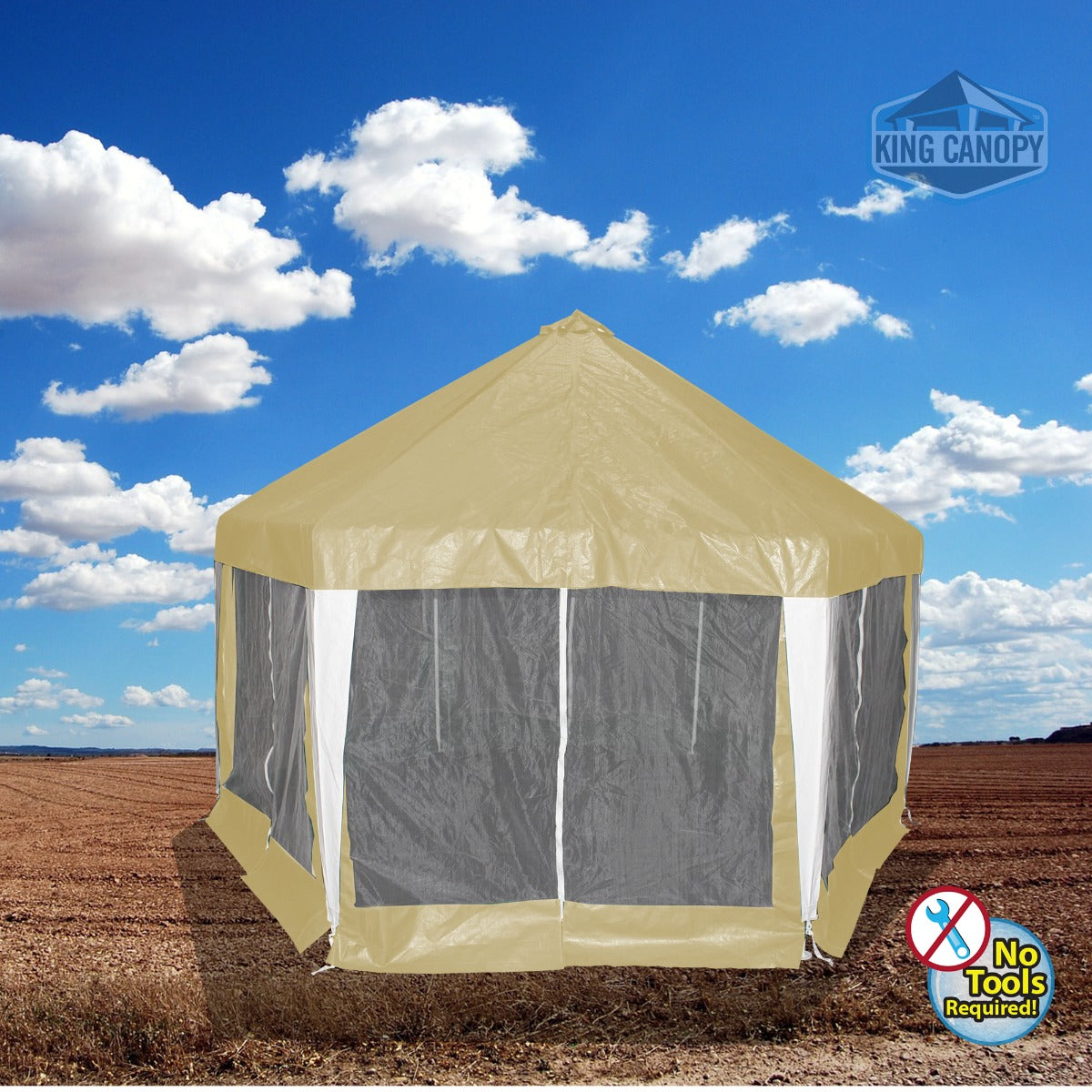 Hexagon Canopy 13 ft X 13 ft
