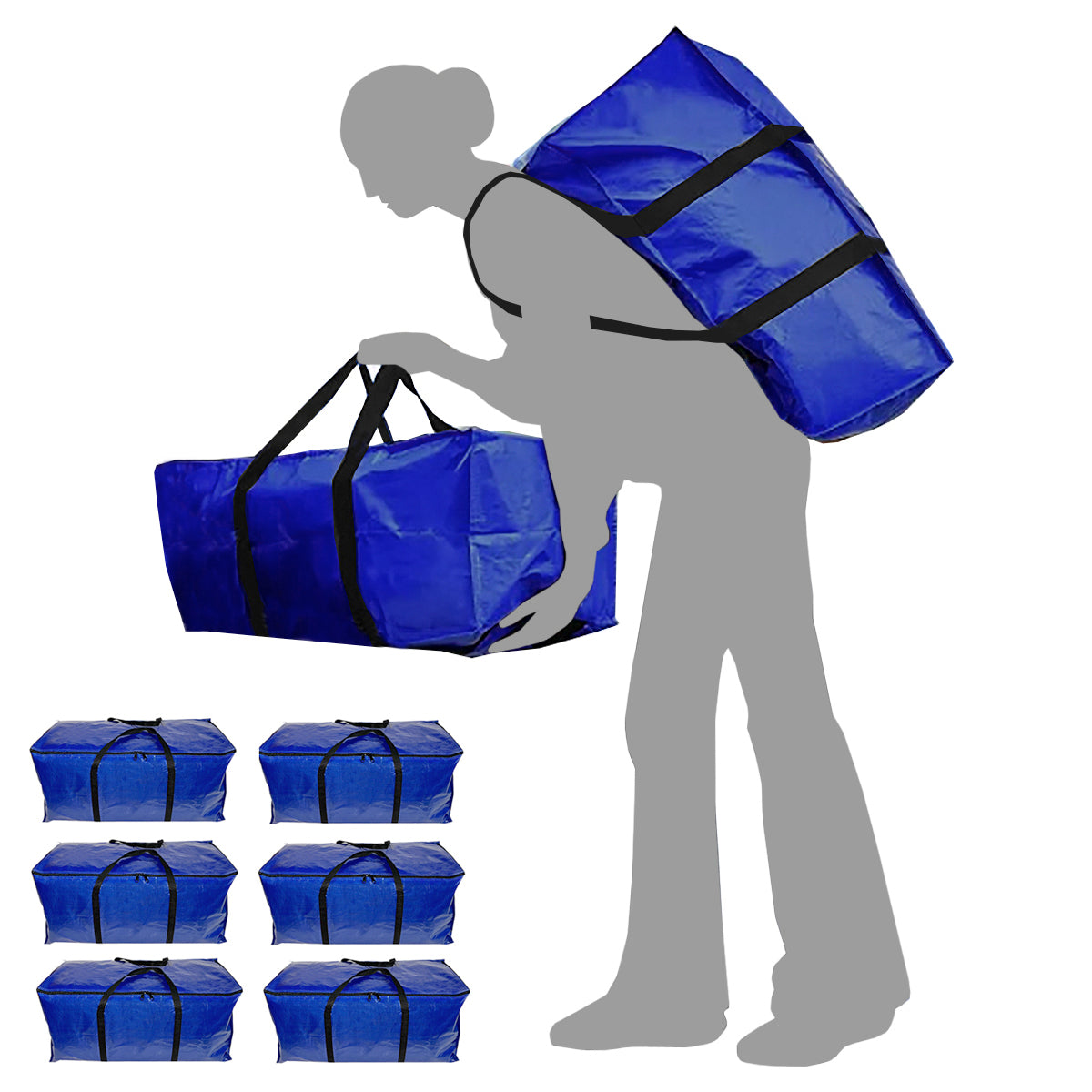King Canopy 6-Pack Moving Bags main image
