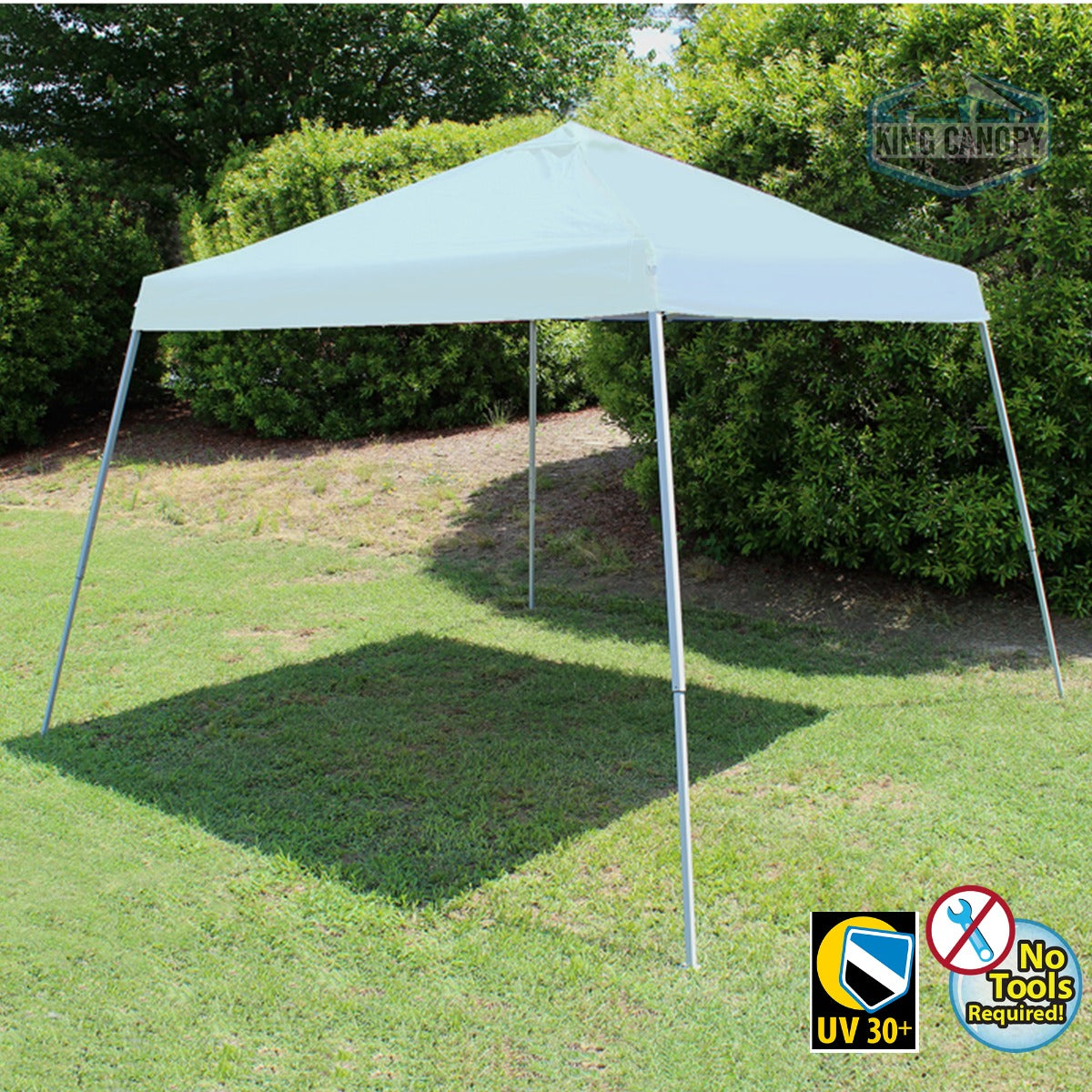 Slant Leg Instant Pop Up Tent 10 ft X 10 ft