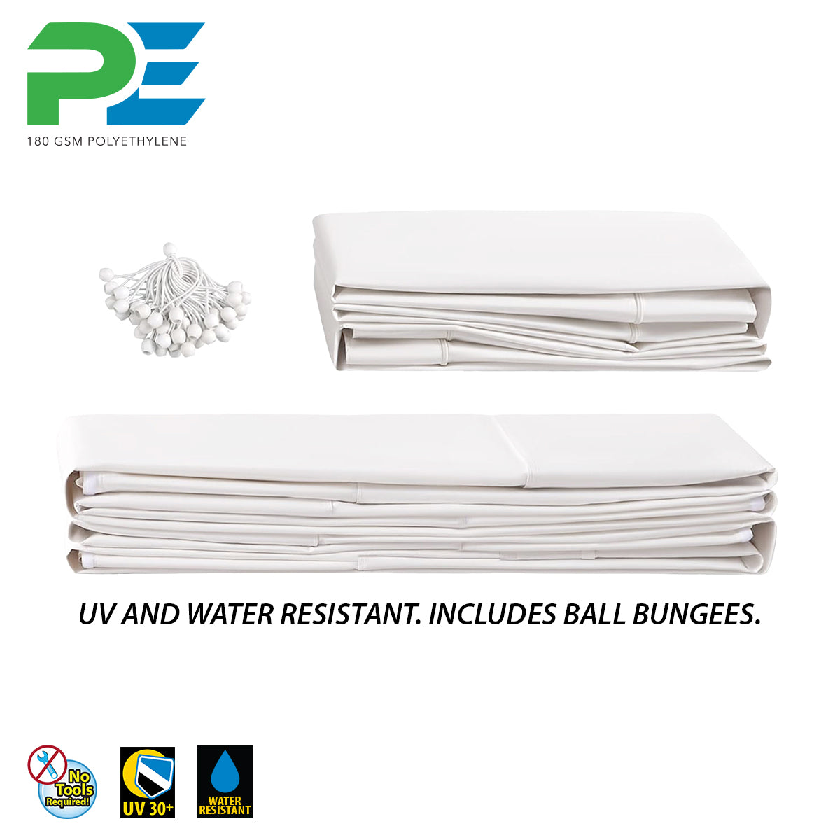 20 ft x 20 ft Sidewall Kit w/ Flaps For Expandable Canopy