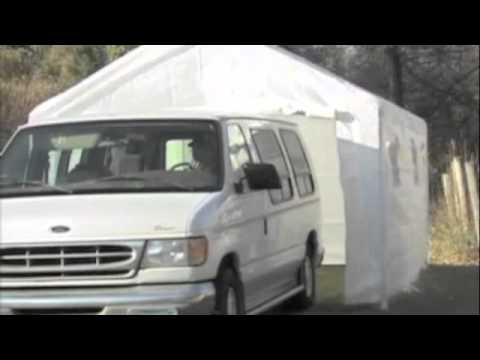 HERCULES 10X20 Enclosed Canopy