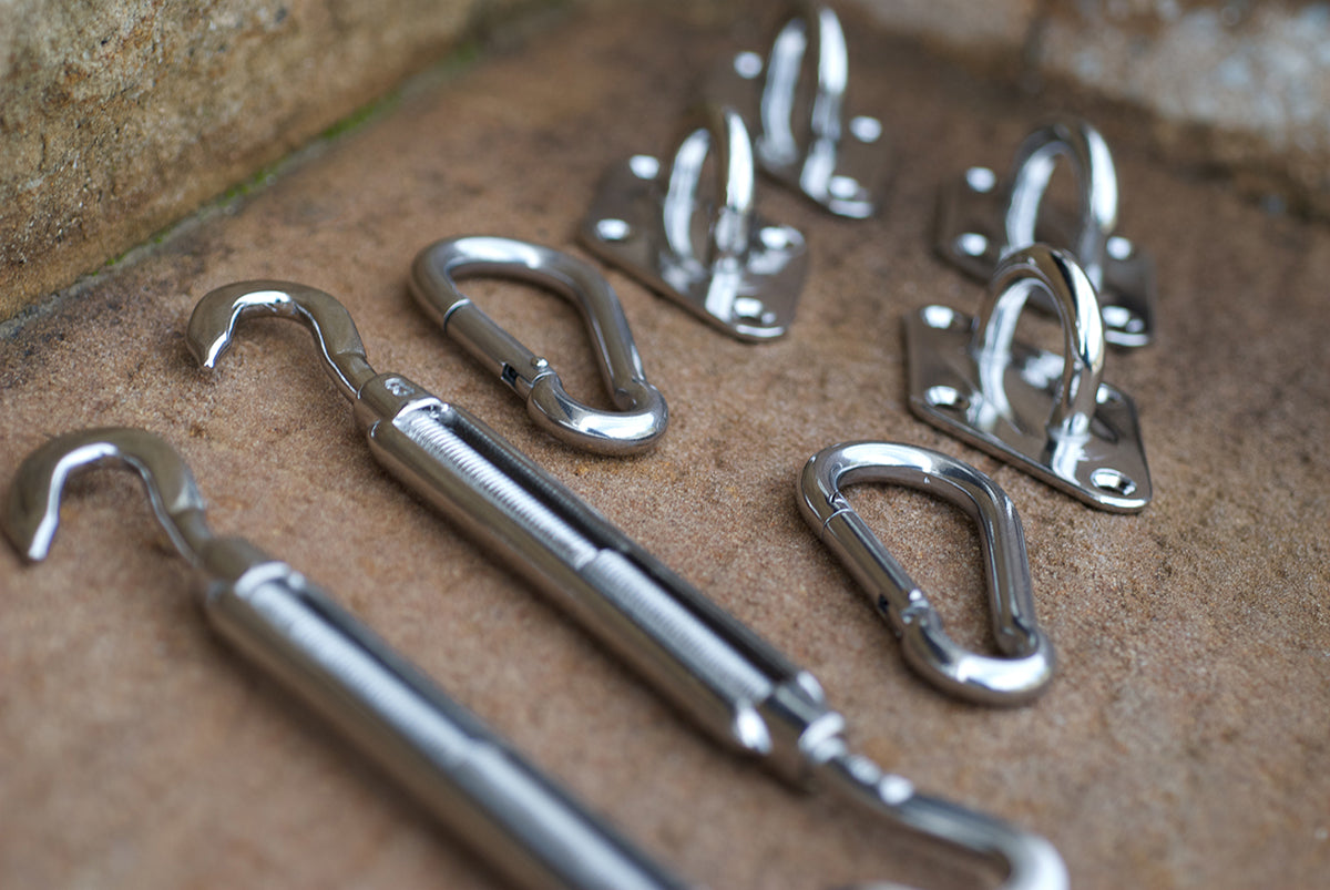 Quad Shade Sail Hardware Pack