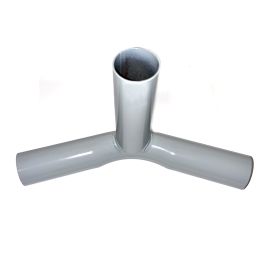 3-Way Low Profile Fitting / 1 3/8 inch inside diameter, 1 1/2 inch outside diameter.