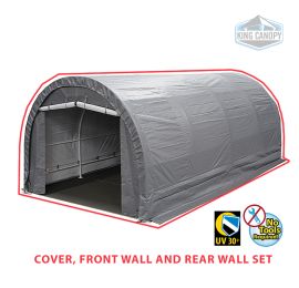 10 F x 20 ft Silver Dome Garage cover set