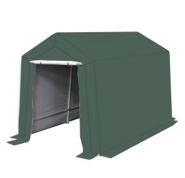 7 ft x 12 ft Green Garage Fitted Cover w/Sides