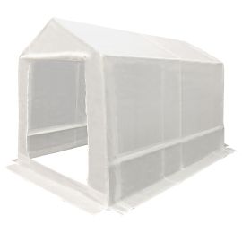 7 ft x 12 ft Opaque White Green Greenhouse