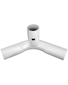 3-Way Fitting / 2 inch Silver Hammertone