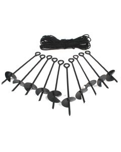 Universal Steel Anchor Kits with Rope
