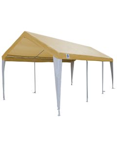 Universal 8 Leg 10X20 Canopy w/ TAN/WHITE Cover