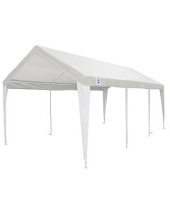 Universal 8 Leg 10X20 Canopy w/ WHITE/WHITE Cover