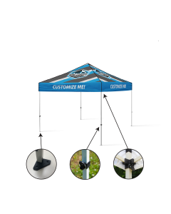 FESTIVAL 10X10 Instant Pop Up Tent w/ custom Cover