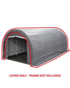 10 ft x 20 ft x 8 ft Dome Garage Cover, 245gsm