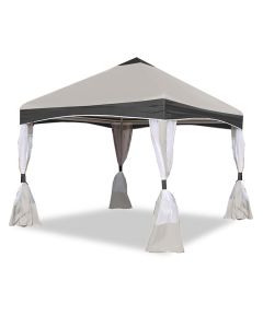 Garden Party 10X10 Canopy w/ Stone Garden Cover
