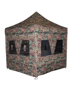 2 in 1 Hunting Blind & Instant Pop Up Tent (8 ft X8 ft)