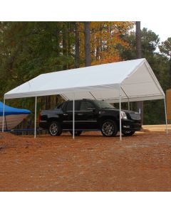 HERCULES 18X20 Canopy w/ WHITE Cover - REFURBISHED LEVEL 2